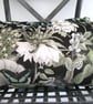 Printed Velour Cushion with   Pom poms - Image 2
