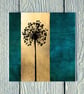 Flower Spirit - Allium, Greetings Card