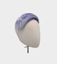 Lilac Velvet Bandeau Headband - Handmade to Order Hat - Image 5