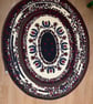 Handmade Jelly Roll Rug - African Print