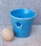 Egg separator jug wheelthrown stoneware handmade ceramic pottery star - Image 3