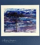A Digital Print of Original Acrylic Painting Sky with 'Elderberry Tree' - Image 2