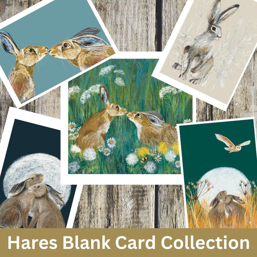Hare Blank Cards 5 Designs SPECIAL OFFER on full set