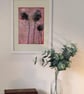 Original Wall Art Mixed Media 'Tears' Series A3 - Image 2