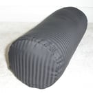 Bolster Pillow Cover 6x16 Black Stripes Cotton Sateen Round Cylinder Neck Roll