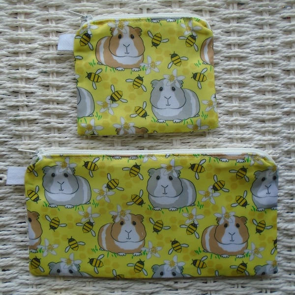 Bees & Guinea Pigs Pencil Case & Purse Gift Set 