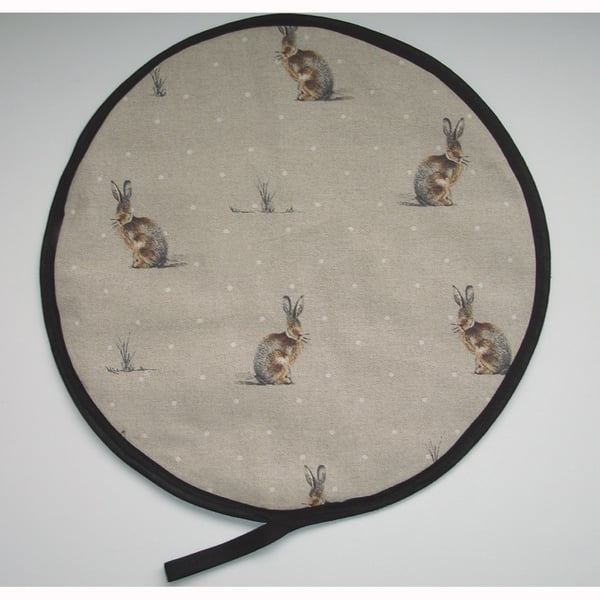 Aga Hob Lid Mat Pad Hat Round Cover With Loop Surface Saver Hartley Hare Rabbit