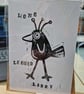 Exhibition postcard. Hand printed. Number 93. - Image 1