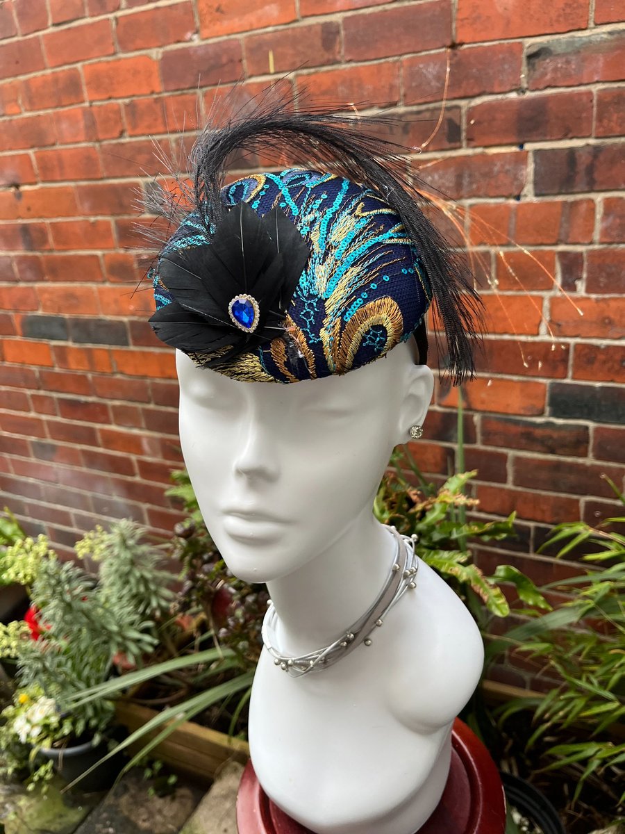 Beautiful Handmade hat, Hat for the Races, Hats for Ascot, Special Occasion Hats