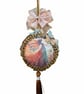 Handcrafted Fairy Bauble Ornament. Enchanted Forest Fantasy Gift