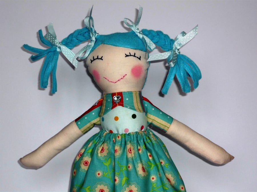 Hand made rag doll