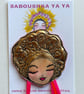 Babushka Ya Ya brooch