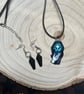 Gothic coffin necklace and earring set - Image 3