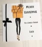 Merry Christmas card for Sister, Mum, Best friend, Daughter, granddaughter, Niec - Image 1