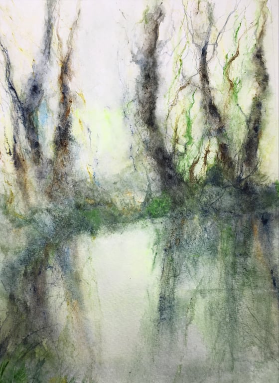 Original Watercolour - Woodland Daydream