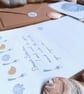 The Little Mermaid Writing Set - Hand Illustrated Coastal Stationery - Image 9