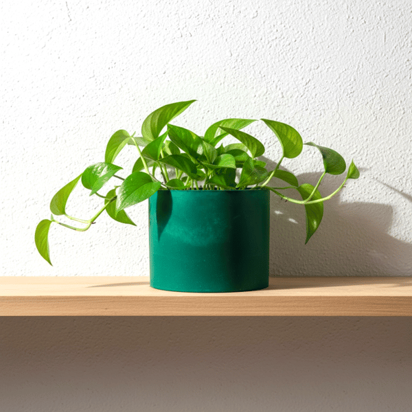 Large Persian Green Round Plant Pot 15 cm Indoor Planter