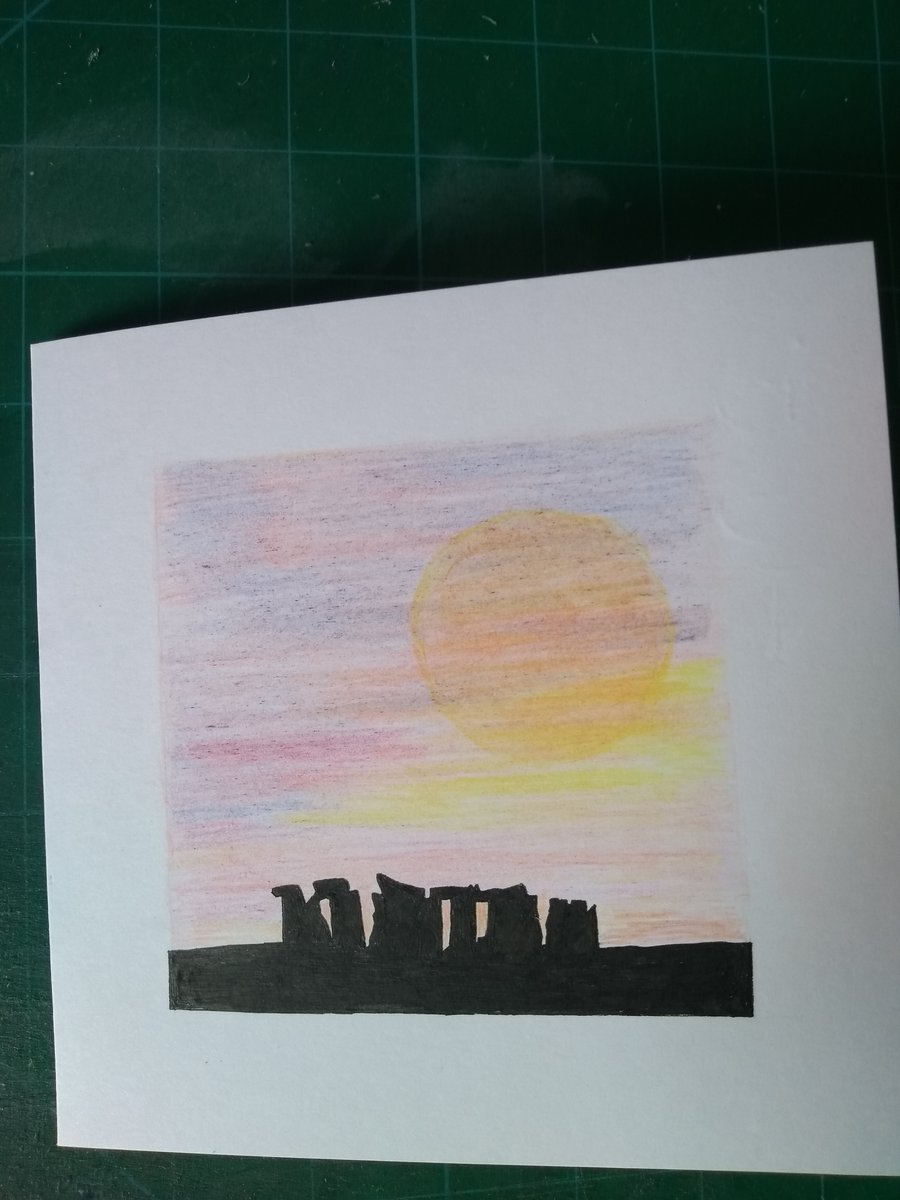 Stonehenge open card