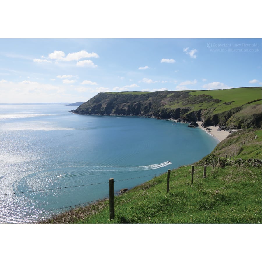 Lantic Bay Seascape Print