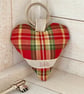 SALE 2026- HEART KEY RING - autumn checks - Image 3