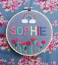 Personalised Name Embroidery Art - Image 3