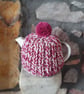 Tea Cosy, Cozy, Tea Pot Cover, Suki, For Life Stump Compatible, Hand Knitted