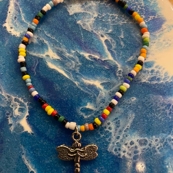 Dragonfly Rainbow Bracelet (461)