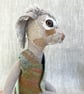 Handcrafted Textile Doll- Sulley the Rabbit - Image 2