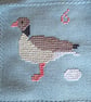 Twelve Days of Christmas, Wall-hanging, cot blanket, hand embroidered - Image 4