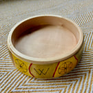 Bowl with witch marks