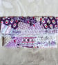 Hand embroidered and beaded clutch, original unique textile art purse - Image 1