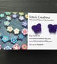 Purple Butterfly Button earrings - Image 1
