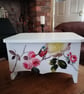 Wooden Stool Step Farrow and Ball Paint Vintage Bird Design Bedroom Bathroom Kit - Image 9