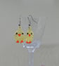 Easter Chick Beadwork Earrings (1) - Image 4