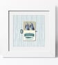 Sardines Personalised Print  - up to 6 sardines, 2 colour options - Image 7