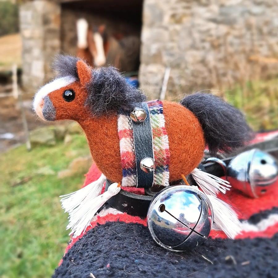 The Christmas Clydesdale - Made To Order