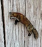 Pouncing Fox Wooden Keyring  - Image 6