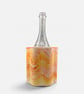Sunrise Orange Yellow & Red Marbled Wine Cooler Handmade 750ml Bottle Cooler - Image 7