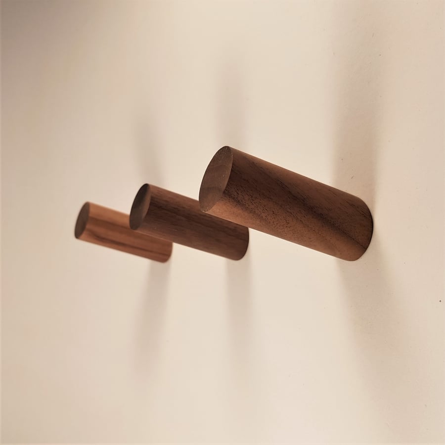 Walnut Floating Hook