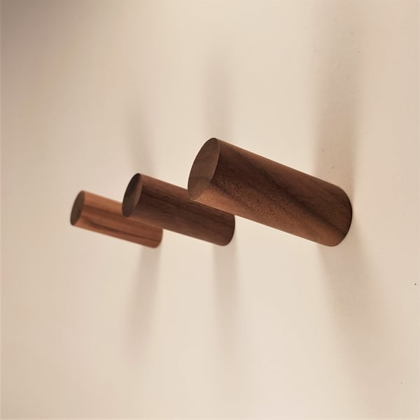 Walnut Floating Hook