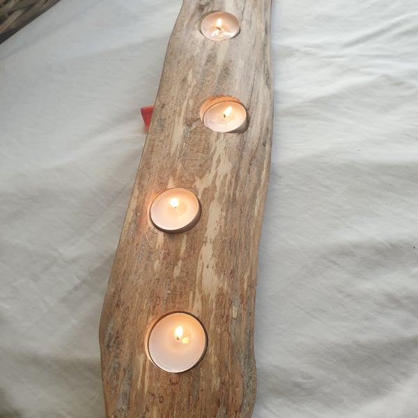 Driftwood candle holder (dch4)