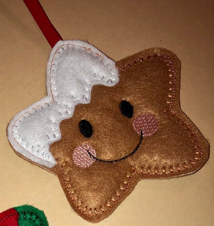 Christmas Character Star Decoration