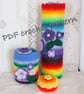 Pattern to recycle and reuse your tins and boxes. Will fit all round bases. - Image 1