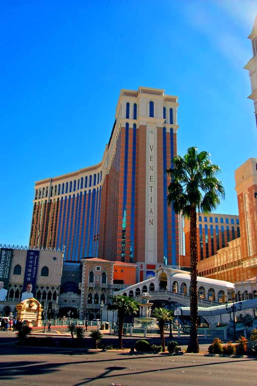 Venetian Hotel Las Vegas America Photograph Print