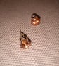 Golden yellow cubic zirconia studs - Image 2