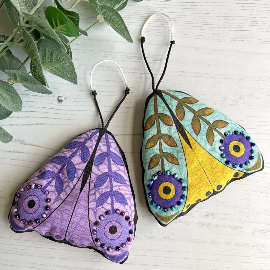 ON SALE: Two handmade lavender bags, pretty lavender bags, gift for nature lover