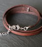 three colours - leather wrap bracelet - Image 4