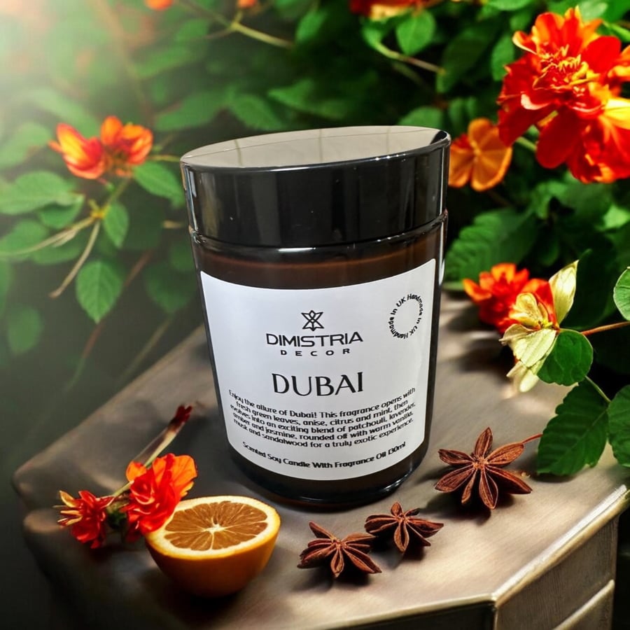 Soy Scented Candle Dubai