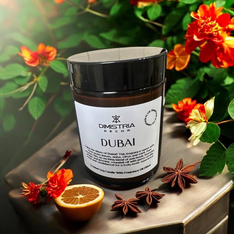 Soy Scented Candle Dubai