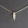 Edge of the woods tiny woodpecker necklace